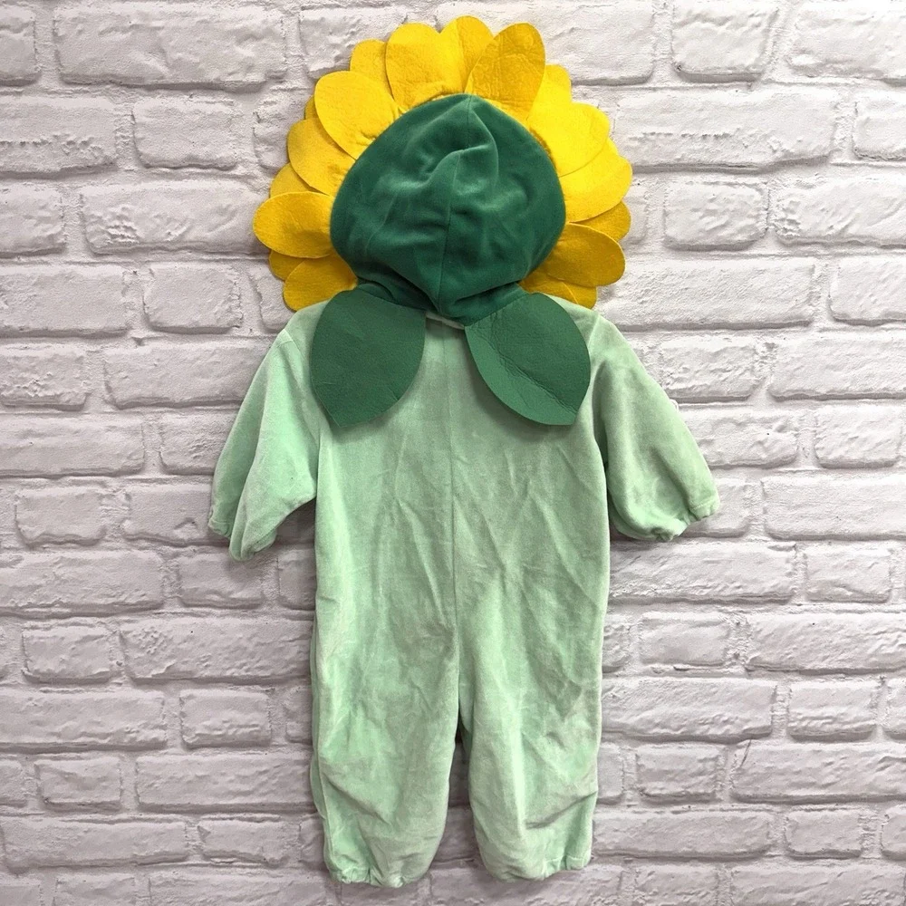 Sunflower Infant Halloween Costume 12 Months Halloween Bodysuit Warm Ships Fast!